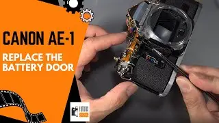 Canon AE-1 -  Replace the Battery Door