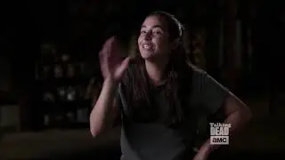 Talking Dead - Andrew Lincoln & Alanna Masterson on 