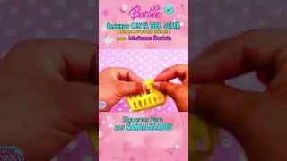 DIY  Cesta del super para Barbie🛒 Manualidades para muñecas