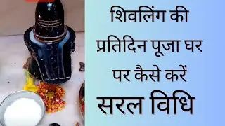 प्रतिदिन शिवलिंग की पूजा कैसे करें daily shivling ki puja kaise kare Easy shivling Abhishek