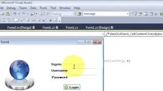 C# Tutorial 21  Display selected row from datagridview to TextBox in C#