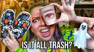Testing Weird Halloween Temu, Amazon, AliExpress & Wish Items! - Vlogoween