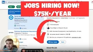 Finding Software Sales Jobs For YOU [LIVE]!