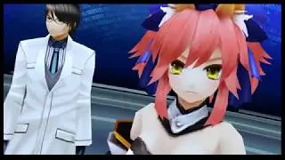 Fate/Extra CCC [Eng Sub] Hakuno & Tamamo vs Tamamo & Twice Pieceman