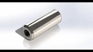 SolidWorks 2018 Tutorial: How to Model a Piston Pin from Scratch!