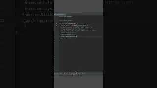 CREATING A LABEL USING JAVA SWING SHORTS 