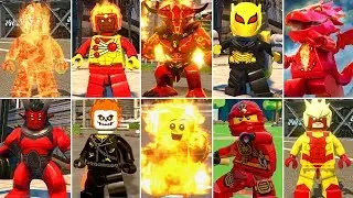 All Fire Characters in LEGO Videogames