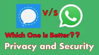 Best Messaging App | Whatsapp VS Signal | Best Whatsapp Alternative