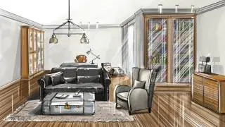 обзорчик урока по рисованию в программе SKETCHBOOK