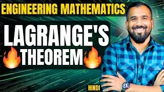 Lagrange's Theorem Explained in Hindi l Engineering Mathematics