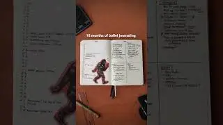📓18 months of bullet journaling ✨