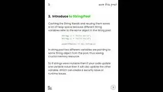 #54 Core Java  - Why String is immutable in Java ?