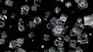 Ice Particles | Black Screen Effect | Overlay Effect | Cinematic Effect | Kinemaster Background
