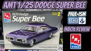 Amt 1/25 1970 Dodge Superbee In Box Review