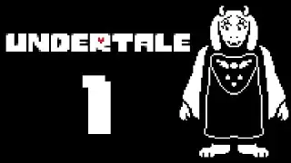 Undertale (1 серия) Страный цветок, Упал в яму??? Попал в пишеру с Ариэль!?