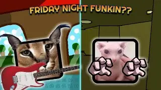 RAISE A FLOPPA INVADIU FNF!! Friday Night Funkin Raise a Floppa