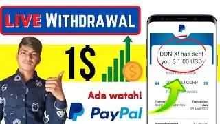 PayPal Earning Website 2022 |PayPal Earning App Minimum Redeem 1$ | PayPal Earning Apps | Donixsl