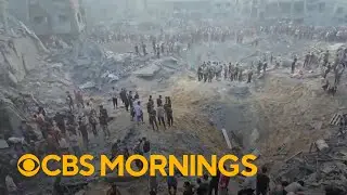 Dozens killed in airstrikes on Jabaliya refugee camp where Israel says it targeted Hamas