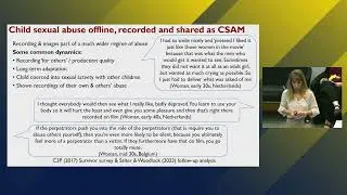 PIER23 — The Impact of tech-assisted child sexual abuse — Dr Elly Hanson, Clinical Psychologist