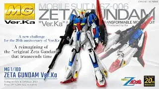 MG 1/100 Zeta Gundam Ver.Ka PV