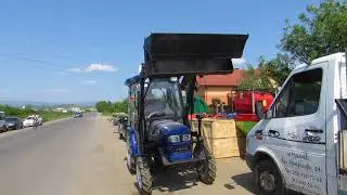 Фронтальный погрузчик на Foton Lovol 244