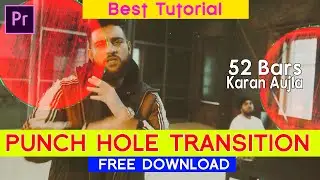 FREE DOWNLOAD PUNCH HOLE TRANSITIONS - For Premiere Pro, Final Cut, DaVinci Resolve  TUTORIAL