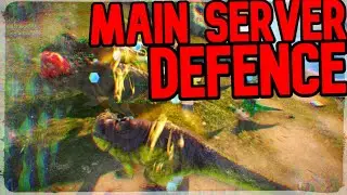 BOBDINGOS FOB ON OUR MAIN SERVER! - ARK OFFICIAL PVP - 60 GANG vs BOBDINGOS