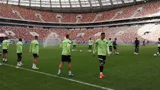 Тренировка ЦСКА и 