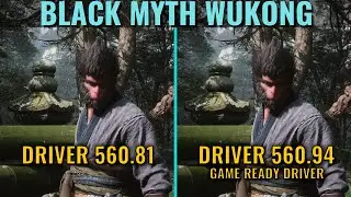 Black Myth Wukong Game Ready Driver Performance Improvements - RTX 3070 - Driver 560.94 - 1440p