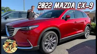 2022 MAZDA CX-9 GRAND TOURING: Why Wait For 2023? Walkaround, Review, Startup & Interior