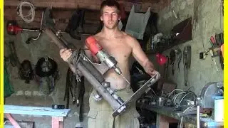 Сверлильный станок из рулевой рейки
