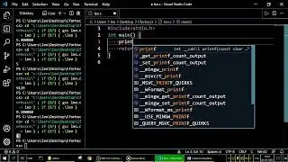 C part 2 - how to use printf (99.9%) , how to take notes  in word file and much more