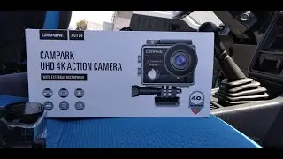 Campark Xtreme 1+ UHD 4K Action Camera review ACT74 Amazon sponsored cam cheap budget cams 2022