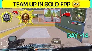 Day-14 🔥🇵🇰• Diamond / Gold to Conqueror in Solo Fpp C3S9 🥵.#solofpprankpush #conqueror