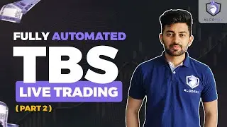 Live trading of Time and Premium based setup fully automated with Algofox