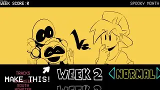 How to make custom week backgrounds! (Like FNF HD!)