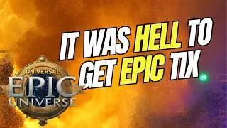 EPIC! How I Got Tickets for Epic Universe ~ Confessional