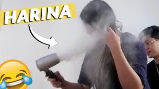 BLOWER PRANK ON GIRLFRIEND *laughtrip* | Cedie & Rosie