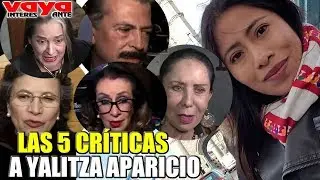 Las 5 críticas más sonadas en contra de Yalitza Aparicio.
