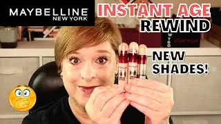 MAYBELLINE INSTANT AGE REWIND CONCEALER | NEW SHADES + REVIEW UPDATE
