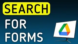 How To Search For Forms In Google Drive On PC (New Update)