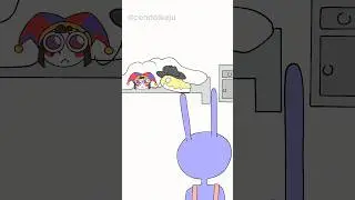 Jax is jealous of gummigoo - The Amazing digital circus #shorts #tadc #fypyoutube