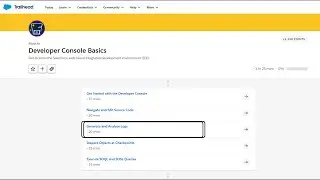 Generate and Analyze Logs || Developer Console Basics