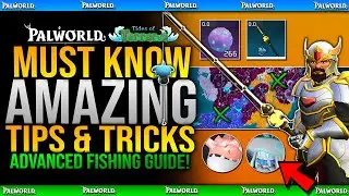 10+ AMAZING NEW PALWORLD Fishing Tips You NEED To Know About in Tides Of Terraria DLC Update
