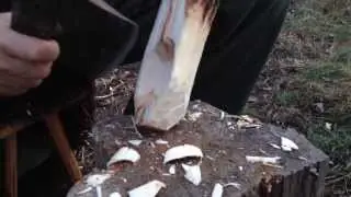 Jak zrobić drewnianą skandynawską misę - KUKSA / How to carve Scandinavian KUKSA