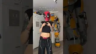 Had to make a mask of my favorite Deadpool scene😤 