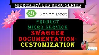#14.2 Integrating Swagger Documentation- Customization | Microservices Demo with Spring Boot