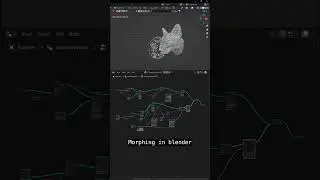 Morphing in blender. 