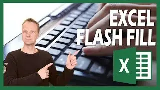 How to use Flash Fill in Excel - automatic pattern