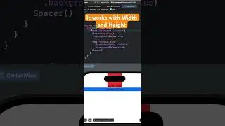 Making Views stretch #swift #swiftprogramming #swiftui #tutorial